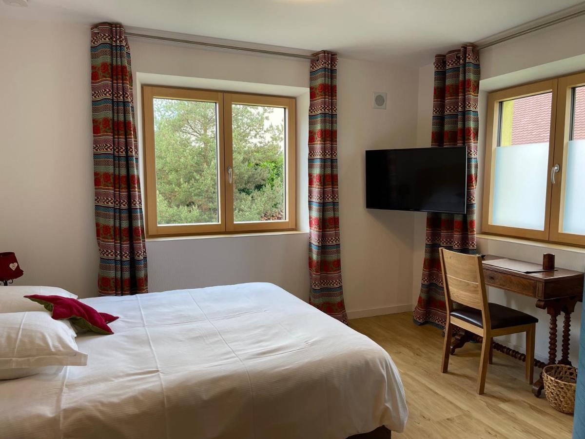 Alsacebnb - Gite 12 Personnes Dans Le Vignoble - Piscine Privee & Spa Ammerschwihr Ngoại thất bức ảnh