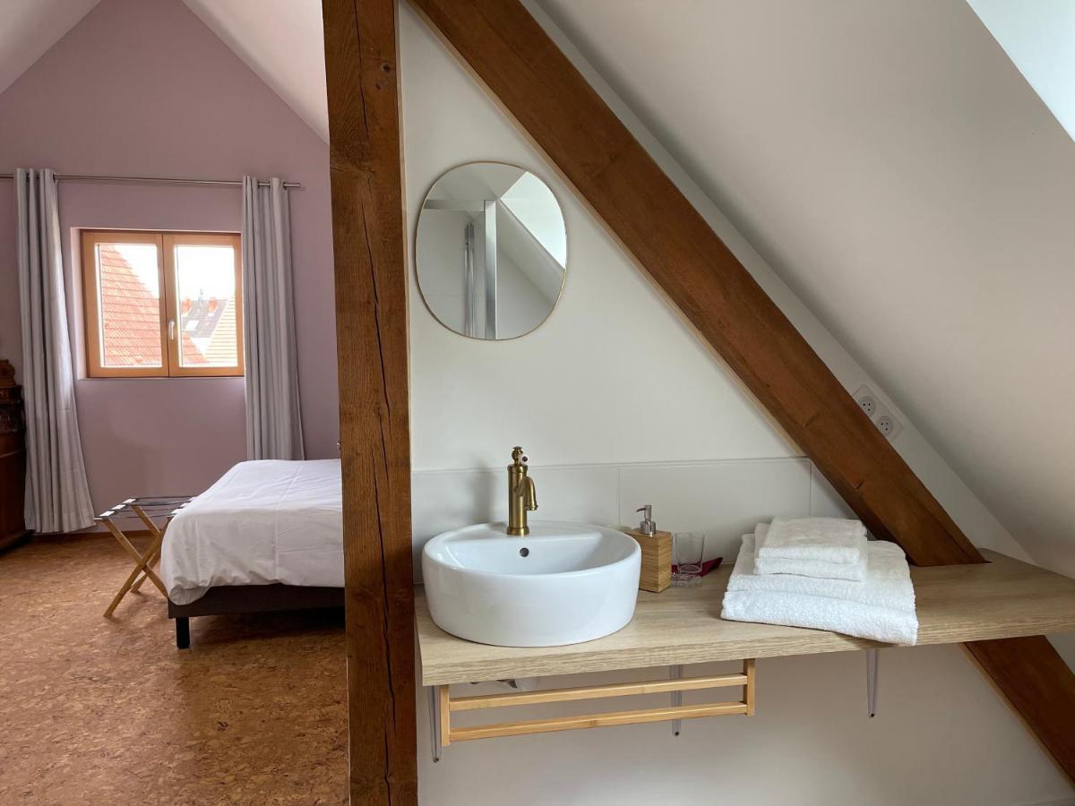 Alsacebnb - Gite 12 Personnes Dans Le Vignoble - Piscine Privee & Spa Ammerschwihr Ngoại thất bức ảnh