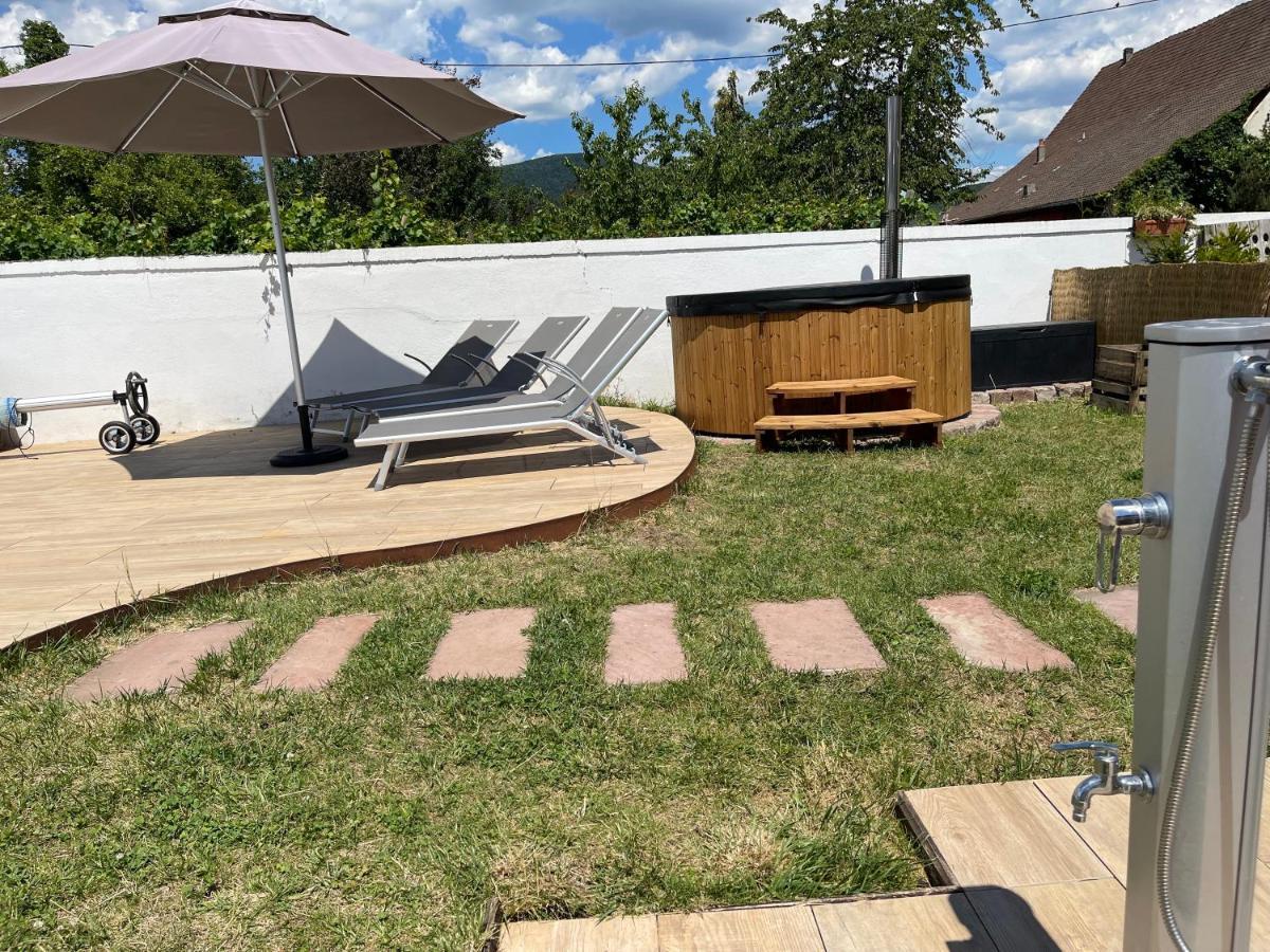 Alsacebnb - Gite 12 Personnes Dans Le Vignoble - Piscine Privee & Spa Ammerschwihr Ngoại thất bức ảnh